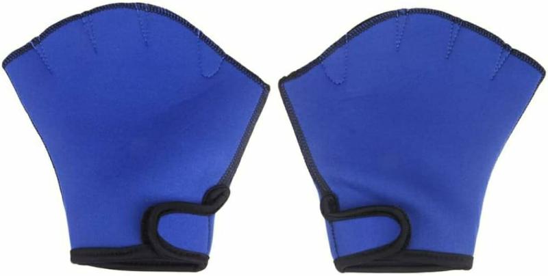 Waterhandschoenen |  Aquatische Handschoenen Zwemvliezen Finhandschoenen Zwemtraining Tools Voor Mannen Duiken Surfen Zwembad M 1 Paar Blauw M Handschoenen Waterhandschoenen Blauw